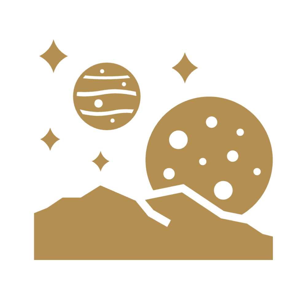 Outer space icon